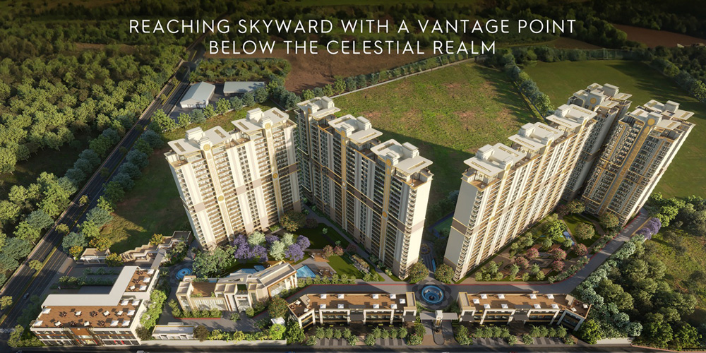 Premium residential towers at Affinity Belgravia near Chandigarh