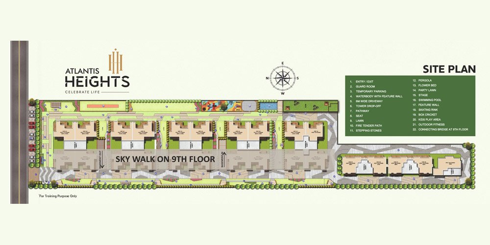 atlantis heights site plan
