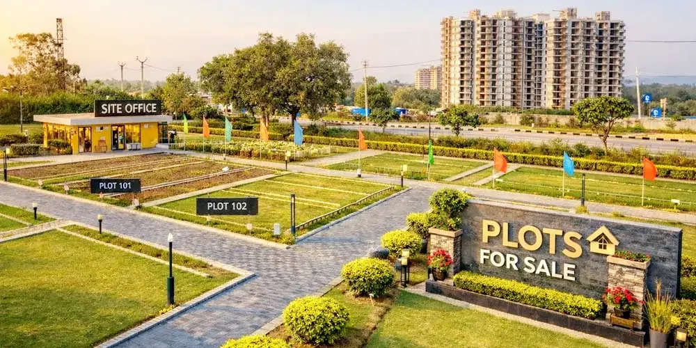 aura nest dera bassi plot for sale