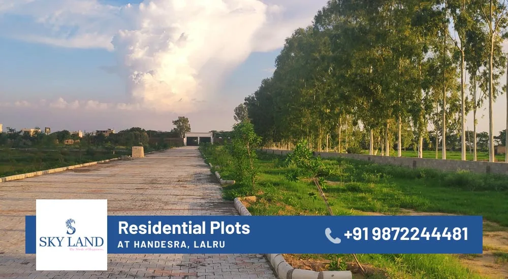 sky land residential plots in lalru