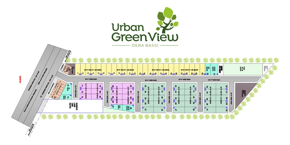 Urban Green View Map