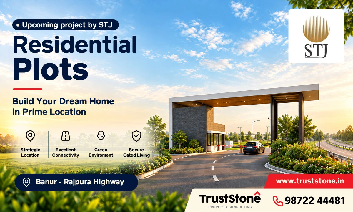 Residential Plots by STJ on Banur - Rajpura Highway