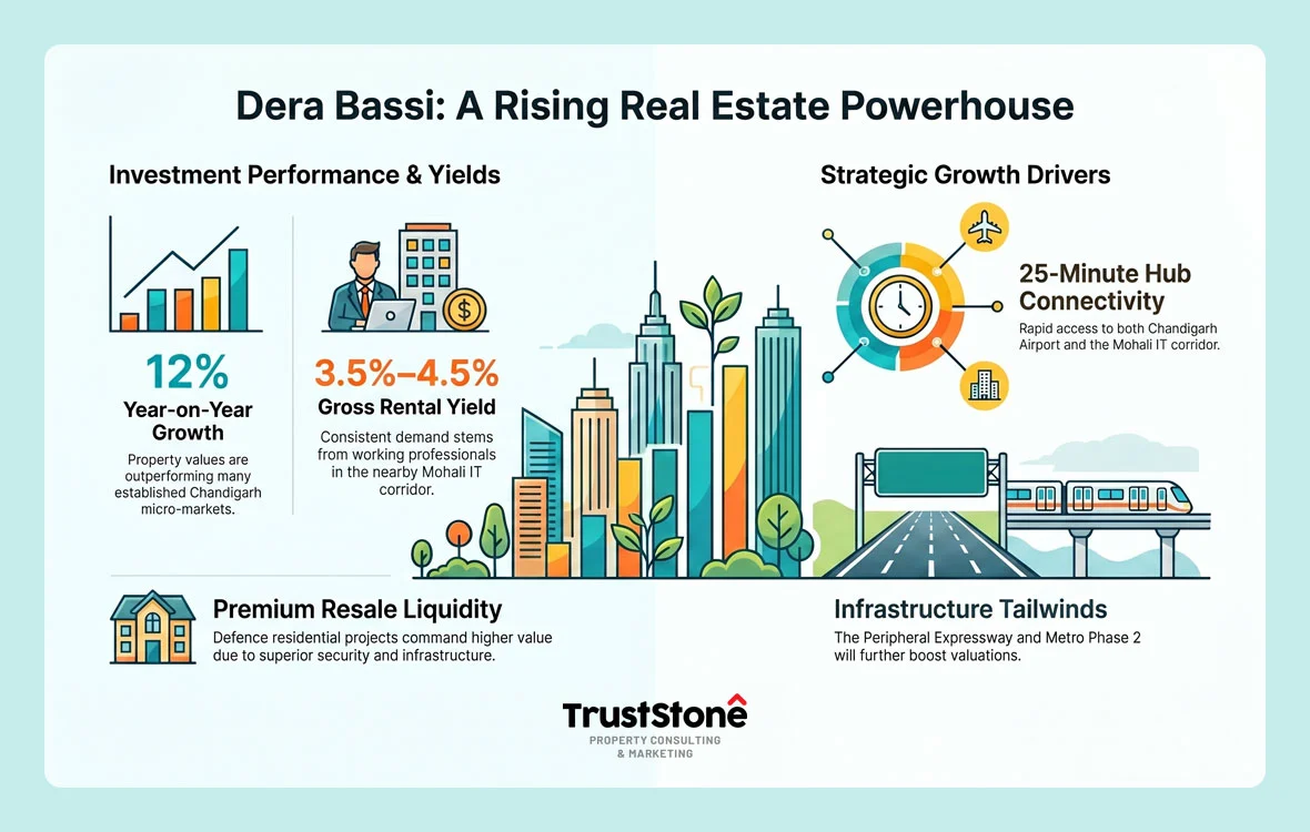 rising real estate dera bassi